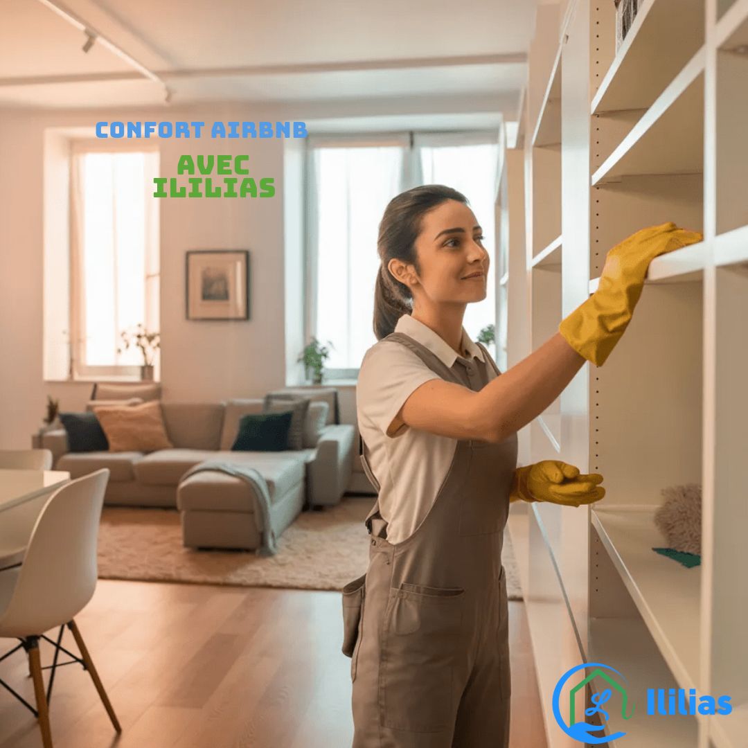Optimisez la gestion de votre Airbnb avec ililias : Ménage professionnel et services sur mesure